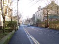 Looking down Gibson Street